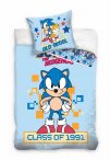   SONIC OLD SKOOL 1991 ágyneműgarnitúra 140x200+65x65 100% pamut