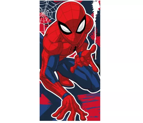 Pókember 100% pamut strandtörölköző - 70x140 cm