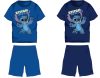 Disney Stitch pamut nyári együttes - póló-rövidnadrág szett 