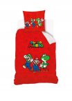 SUPER MARIO ágyneműhuzat 140x200+70x90