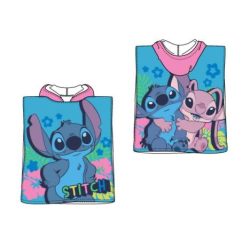 Disney Stitch 100% pamut poncsó - 55x110 cm 