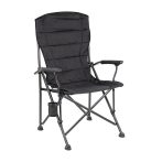 Leziter XL karfás horgász szék pohártartóval fekete