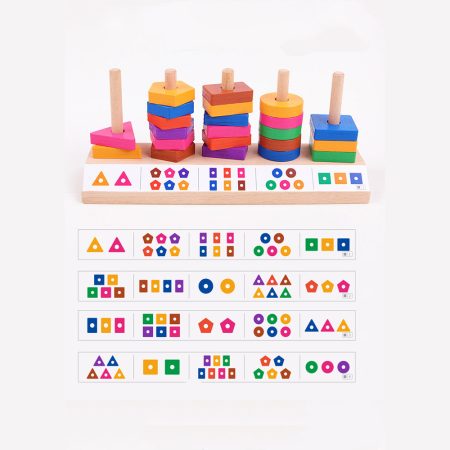 Formaválogató Montessori fajáték