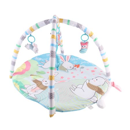 Játszószőnyeg játékhíddal, mozgó fülekkel