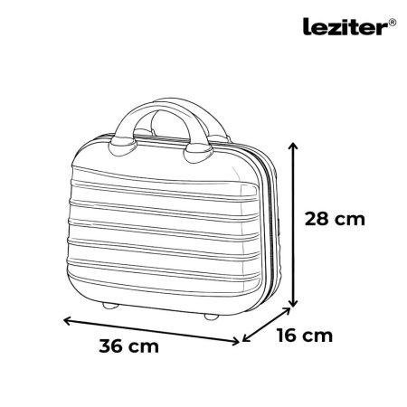 TraveLux Max X gurulós bőrönd szett