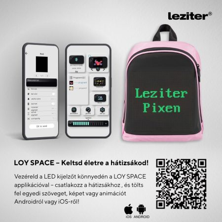 Pixen ledes okos hátizsák