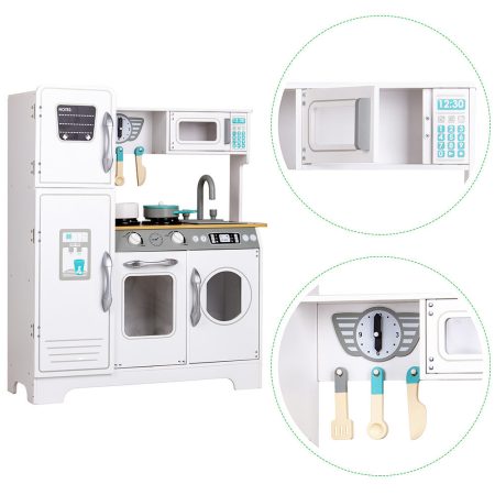 Fa gyerekkonyha háztartási berendezéssel