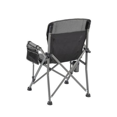 Leziter Comfort karfás horgász szék pohártartóval szürke