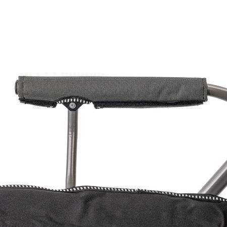 Leziter Comfort karfás horgász szék pohártartóval szürke