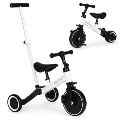 Háromkerekű tricikli tolókarral 2 az 1-ben