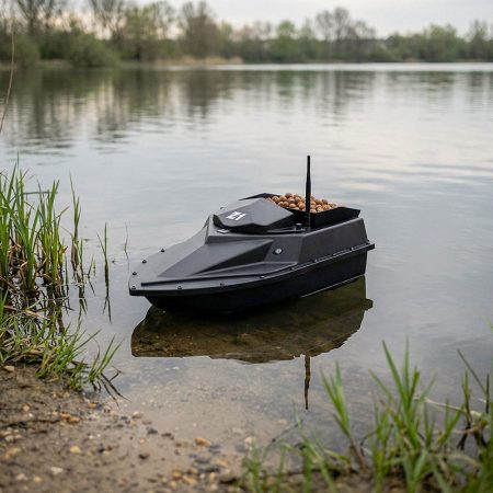 Etetőhajó Z1 GPS hátrakidobós fekete