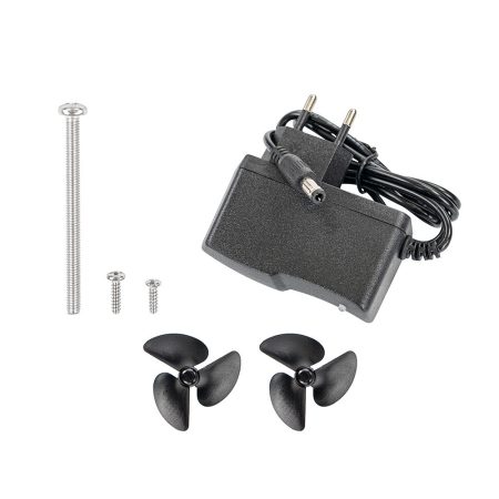 Etetőhajó Z1 GPS hátrakidobós fekete