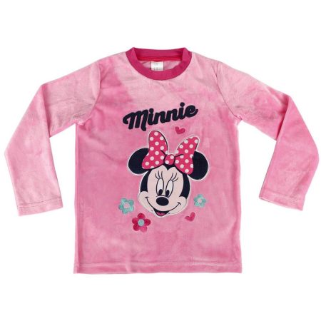Minnie rózsaszín plüss pizsama
