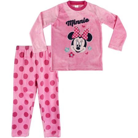 Minnie rózsaszín plüss pizsama
