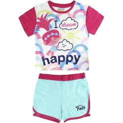Happy Trollok fehér-türkiz szett
