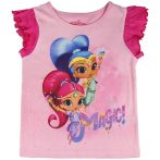 Shimmer és Shine rózsaszín felső