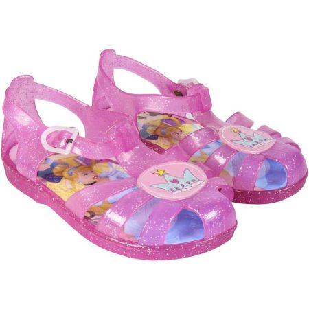 Hercegnők csillogó strand szandál