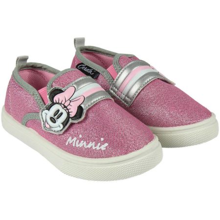 Minnie csillogó vászoncipő