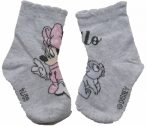 Minnie szürke-rózsaszín zokni szett