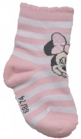Minnie szürke-rózsaszín zokni szett