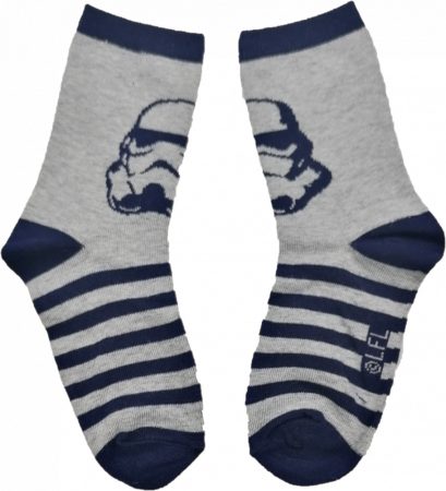 Star Wars szürke zokni 