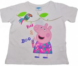 Peppa fehér felső