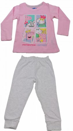 Peppa pink-szürke pizsama