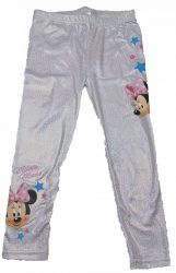 Minnie ezüst-színjátszós leggings
