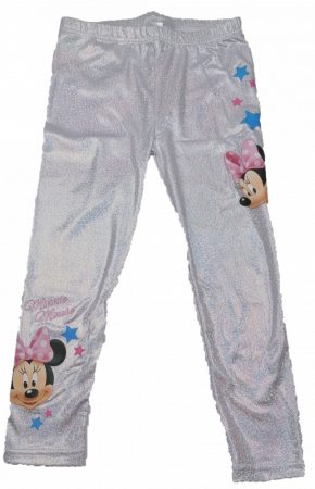 Minnie ezüst-színjátszós leggings