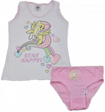 My Little Pony fehér-pink fehérnemű szett