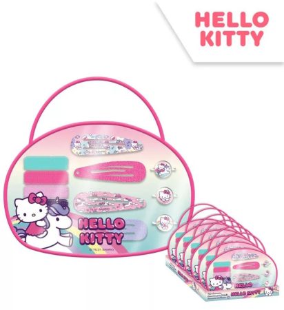 Hello Kitty haj kiegészítő + neszeszer táska