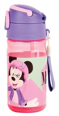 Disney Minnie műanyag kulacs akasztóval 350 ml