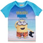 Minyon világoskék napfényvédős strandfelső