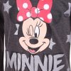 Minnie csillagos grafit felső