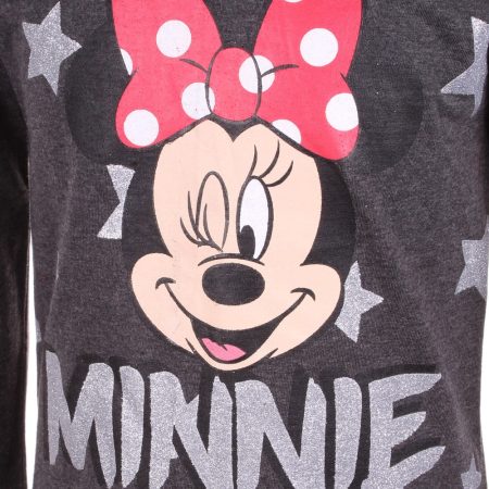 Minnie csillagos grafit felső