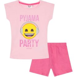 Emoji rózsaszín pizsama