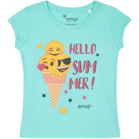 Emoji türkiz felső 