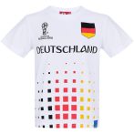 Deutschland fehér póló