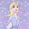 Elsa lila-éjkék pizsama