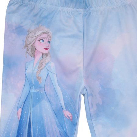 Elsa kék rövid leggings