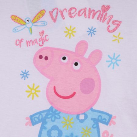 Peppa fehér-puncs pizsama