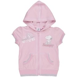 Snoopy rózsaszín kapucnis felső