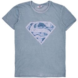Superman férfi kék póló
