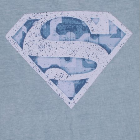 Superman férfi kék póló