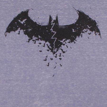 Batman férfi kék batikolt póló