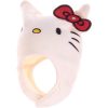 Hello Kitty törtfehér polár sapka