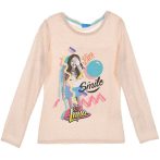 Smile Soy Luna drapp felső