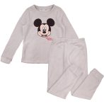 Mickey férfi szürke polár pizsama