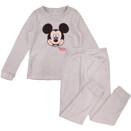 Mickey férfi szürke polár pizsama