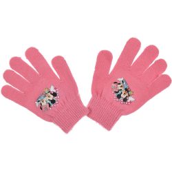 Minnie sötétrózsaszín kesztyű